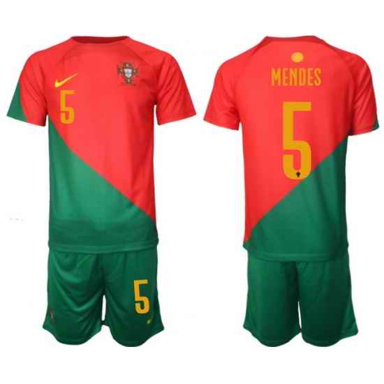 Men FIFA 2022 Portugal Soccer Red Jersey 104